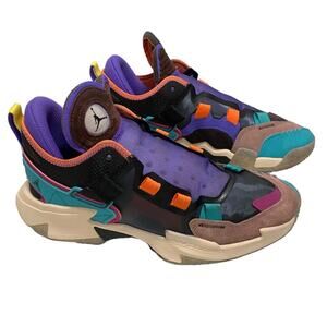 Jordan Why Not .5 Size 9.5 US / 8.5 UK / 43 (EUR) Black/Black-Cabana-Turf Orange